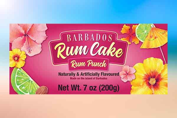 Bajan Cakers Rum Punch Cake