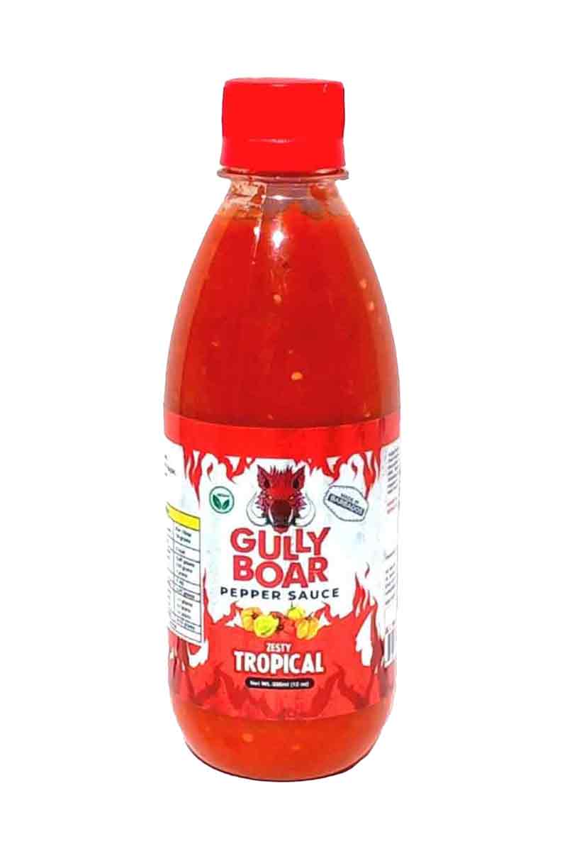 Gully Boar Tropical Pepper Sauce 355ml