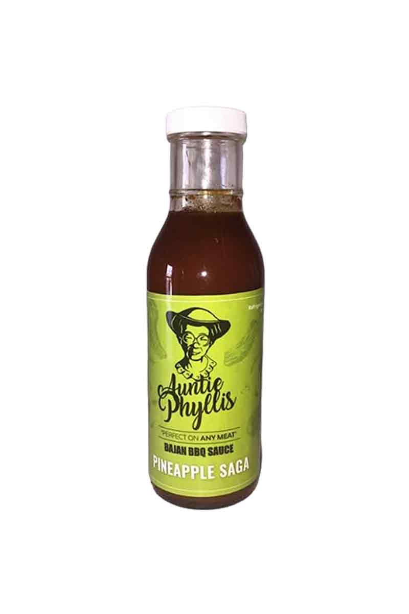 Auntie Phyllis Pineapple Saga BBQ Sauce from Barbados