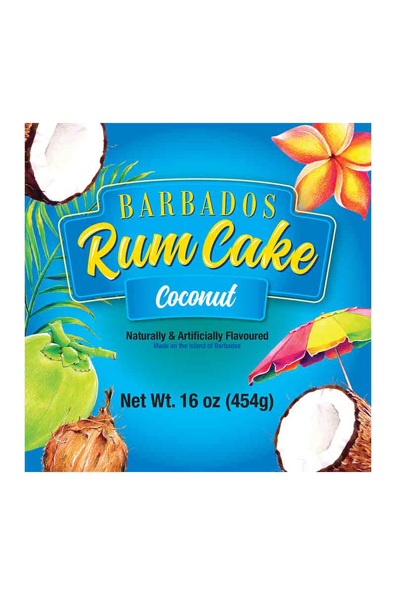 Barbados Coconut Rum Cake 454g