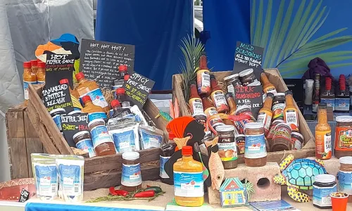 A range of products from our Caribbean Store
